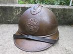 Belgische helm m15 WO1 gedragen zeer nette staat, Verzamelen, Ophalen of Verzenden