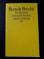 Bertolt Brecht - Die Hochzeit und andere Einakter, Boeken, Nieuw, Ophalen of Verzenden, Europa overig, Bertolt Brecht