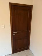 9 Massieve binnendeuren met chambrangs, Ophalen, Zo goed als nieuw