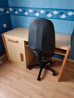 Bureau met stoel ( geen Ikea meubel ), Comme neuf, Enlèvement ou Envoi, Bureau