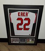 Mooi ingelijst, gesigneerd AC Milan shirt van Kaka met COA, Ophalen of Verzenden, Nieuw, Shirt