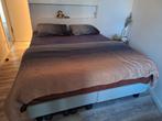 Boxspring, Ophalen, Tweepersoons, 140 cm, Zo goed als nieuw