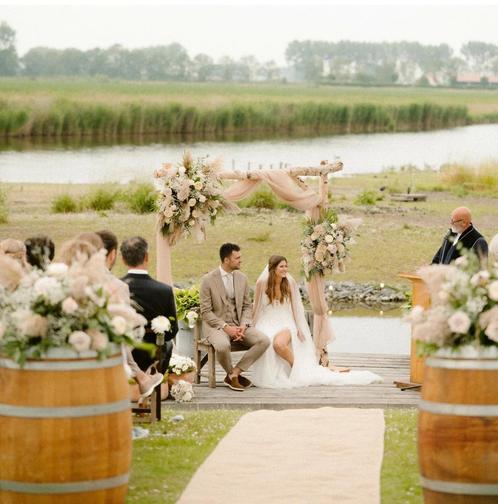 Wijnvaten te huur, huren Trouw, feest, receptie, Hobby en Vrije tijd, Feestartikelen | Verhuur, Nieuw, Ophalen