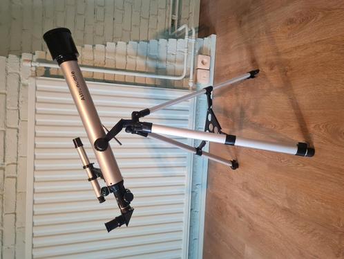 Refractor telescoop GT-TEL-02 met Luxe Opberg Koffer, Audio, Tv en Foto, Optische apparatuur | Telescopen, Zo goed als nieuw, Ophalen
