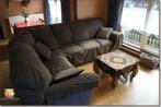 Te Huur Chalet met jacuzzi en infraroodcabine., Wasmachine, 2 slaapkamers, Landelijk, In bos