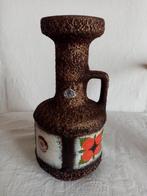 Vase U/Uebelacker .keramik fat lava allemand 60s(23.50cm), Antiquités & Art, Enlèvement ou Envoi