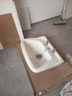 Wastafel met twee kranen, Doe-het-zelf en Bouw, Sanitair, Ophalen, Wastafel