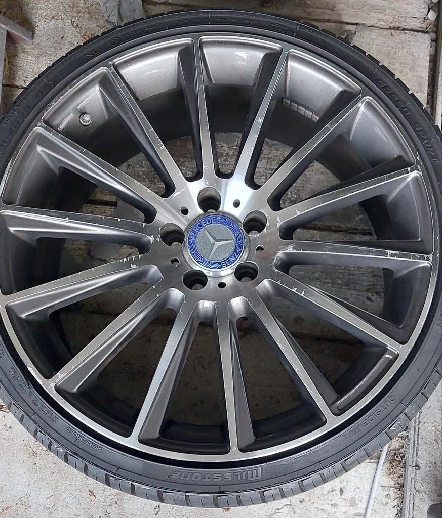 4 x jantes alu 20" avec pneus pour Mercedes-Benz, Enlèvement, Pneu(s)