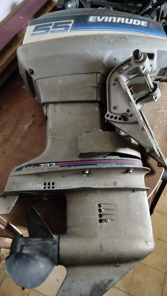 Buitenboord motoren 45pk en 55pk, Sports nautiques & Bateaux, Bateaux à moteur & Yachts à moteur, 50 ch ou plus, Aluminium, Enlèvement