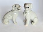 Paar beelden van honden,  19 eeuw,  England, Antiek en Kunst, Ophalen of Verzenden