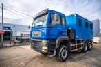 MAN TGA 33.363 FDAK- 6x6 + LABO (bj 2003), Auto's, Vrachtwagens, Euro 2, Blauw, MAN, Bedrijf