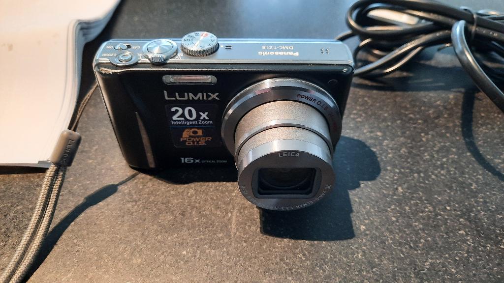 digitale camera 16x optische zoom : Panasonic DMC-TZ18, Audio, Tv en Foto, Fotocamera's Digitaal, Ophalen, 14 Megapixel, Compact