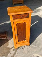 Table de chevet vintage en bois massif – style rustique, Enlèvement