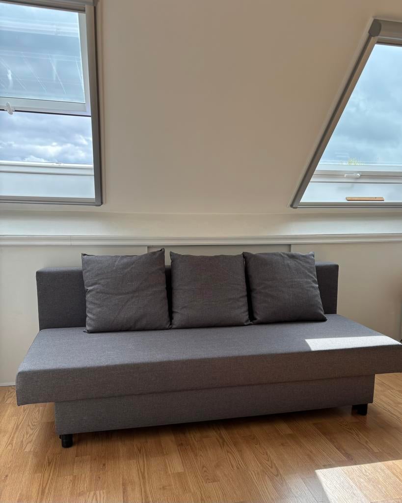 slaapzetel Ikea, Ophalen, Zo goed als nieuw, Grijs