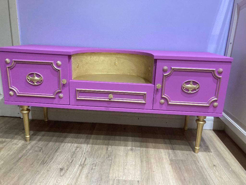 nachtkastje en commode, Ophalen, 55 tot 70 cm, Hout, 65 cm of meer