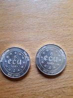 Zilveren Carolus 1987 plus zilveren Paola Regina 1997, Postzegels en Munten, Ophalen of Verzenden, België, Losse munt, Zilver