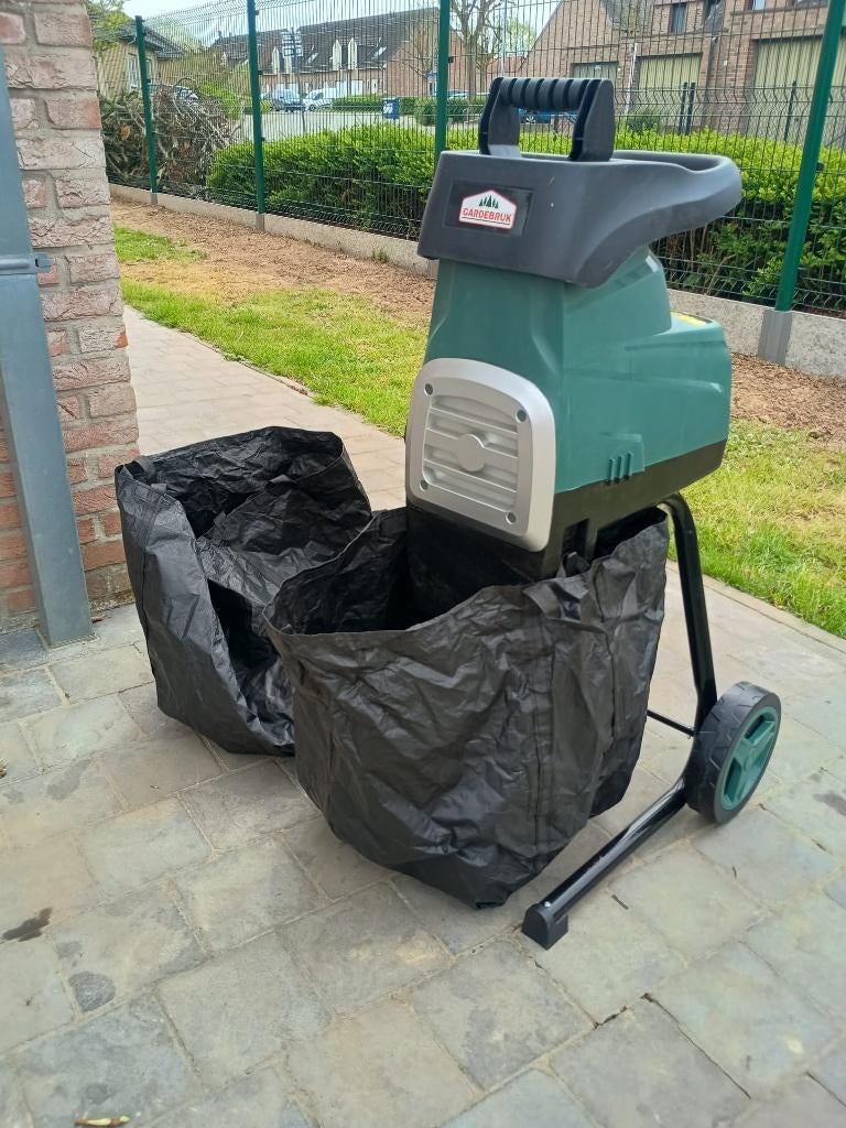 Hakselaar Gardebruk, Tuin en Terras, Hakselaars, Ophalen, Gardebruk, Zo goed als nieuw, Met opvangzak