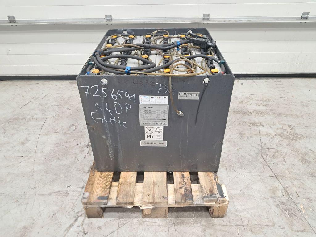 GNB 48V 750Ah, Utilisé