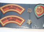 INSIGNE WW2  ATS, Enlèvement ou Envoi, Armée de terre, Emblème ou Badge