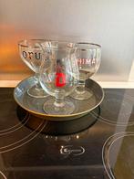 Trio de verres bières spéciales (Chimay-Orval-Duvel), Collections, Enlèvement ou Envoi, Comme neuf, Duvel