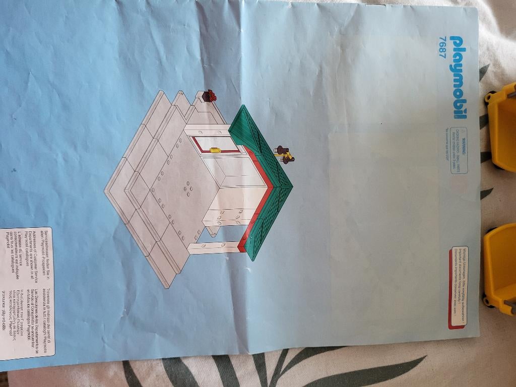 Playmobil bloemenwinkel, Ophalen, Gebruikt