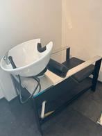 Set kapperstoel +wastafel met stoel, Enlèvement, Utilisé