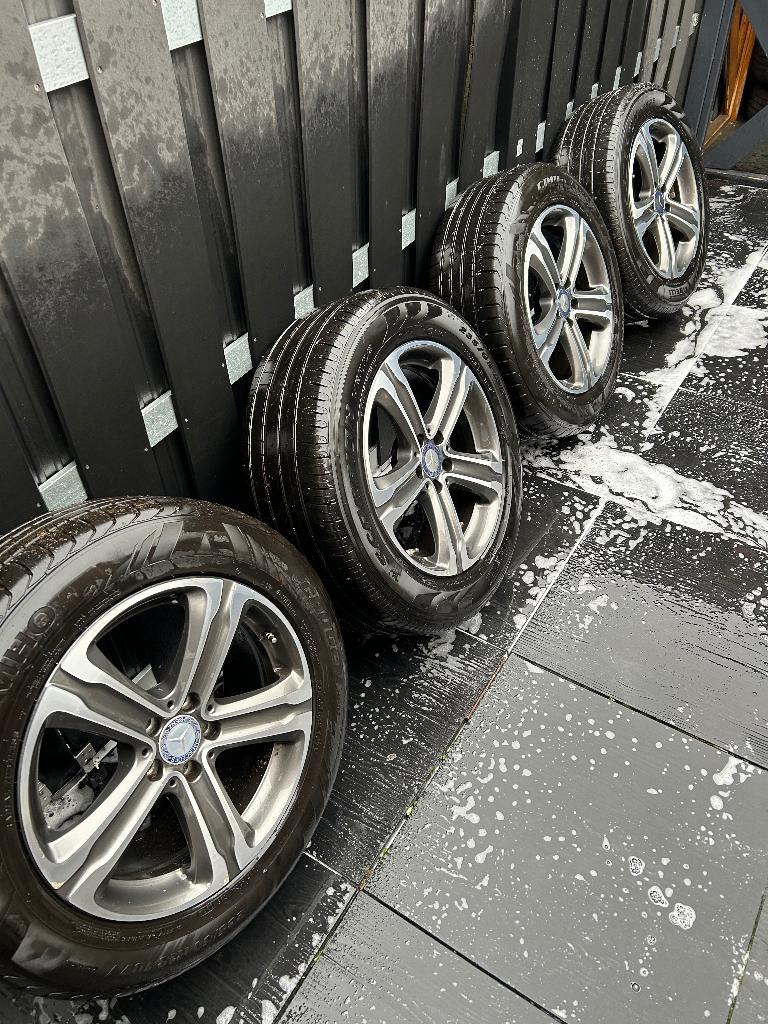 Mercedes 18 inch velgen GLC X253 C253 W205 W213 W166 5x112, Pneus été, 18 pouces, Enlèvement, 235 mm