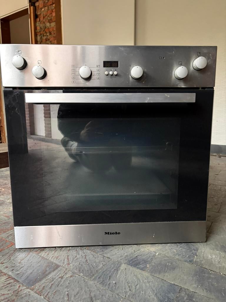 Miele inbouwoven 60cm x 60cm, Electroménager, Fours, Encastré, Enlèvement, Utilisé, Air chaud