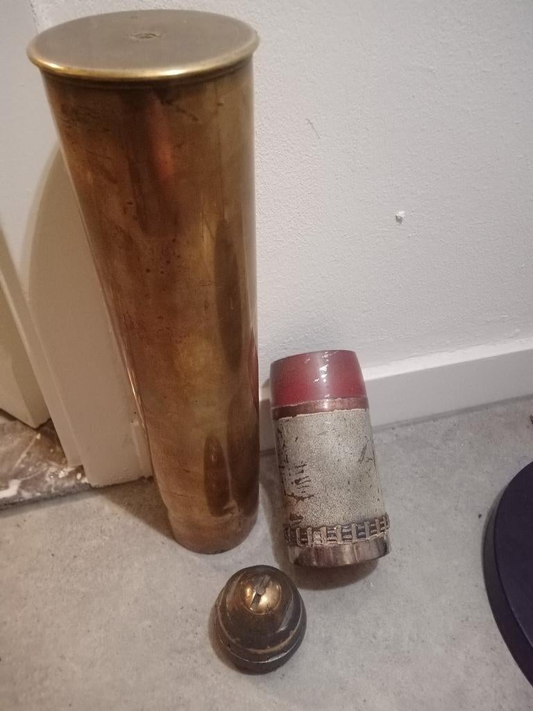 Decoratieve obus 75 mm, Enlèvement ou Envoi