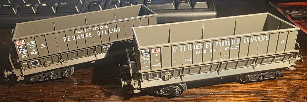 3432. SNCF H0 Märklin mineraalwagenset..., Hobby en Vrije tijd, Ophalen of Verzenden, Zo goed als nieuw, Wagon, Märklin