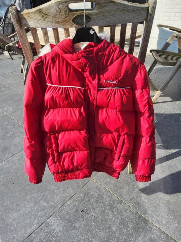 Ski-jas, Kinderen en Baby's, Kinderkleding | Maat 140, Zo goed als nieuw, Meisje, Jas, Ophalen of Verzenden