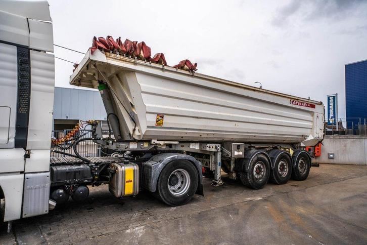 Tecnokar TECNOKAR T3P -HARDOX 26m3+BACHE, Autos, Camions, Entreprise, Achat, Remorques et Semi-remorques, Autres carburants, TVA déductible