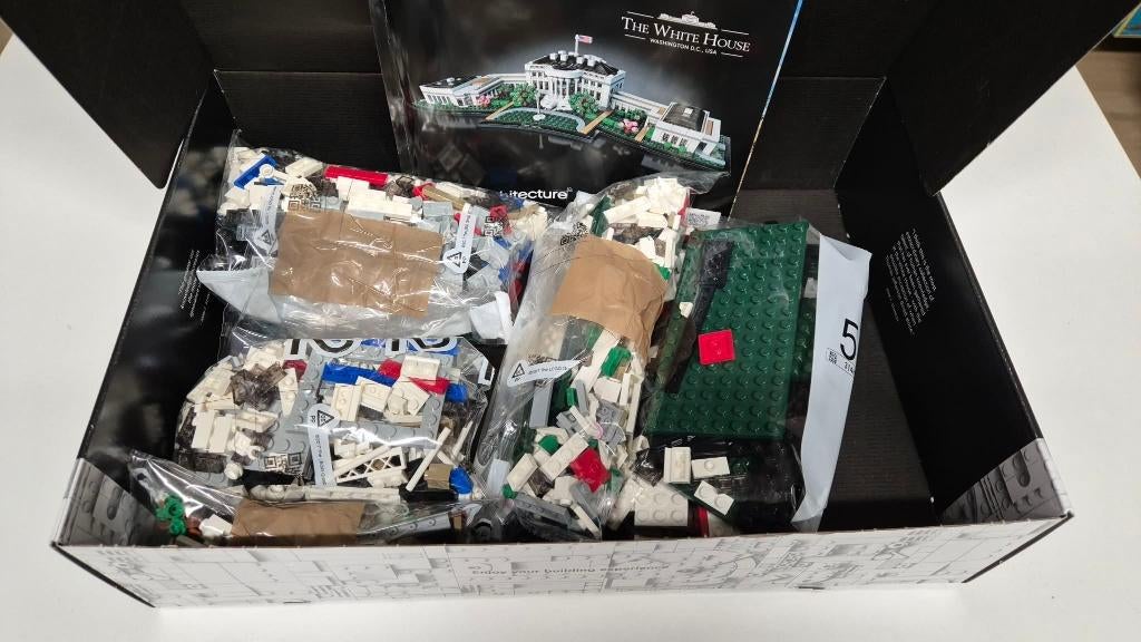 LEGO 21054 The White House - 2ehands, Compleet, Lego, Architecture, Ophalen of Verzenden