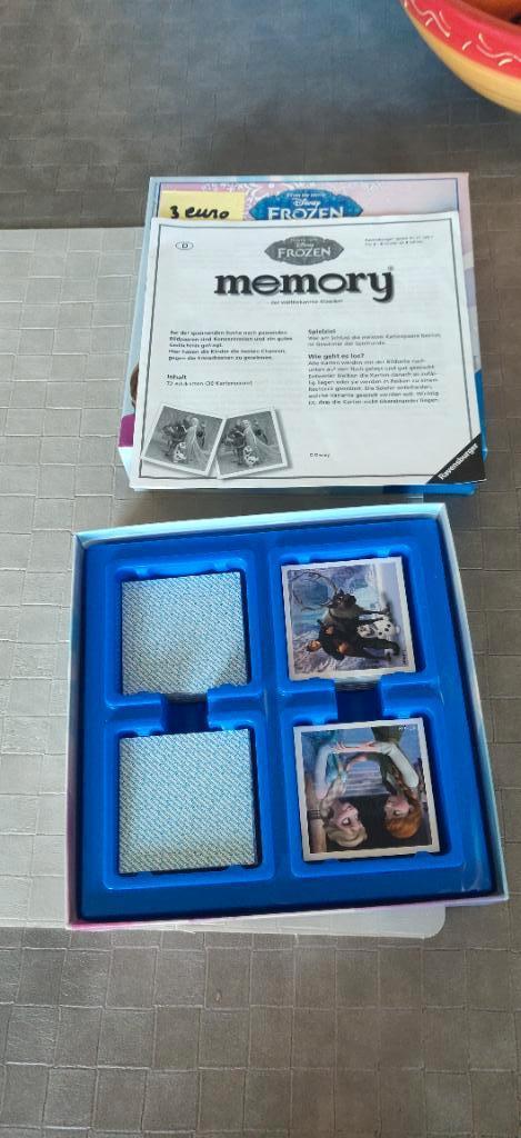 Memory spel van Frozen, Enlèvement, Comme neuf
