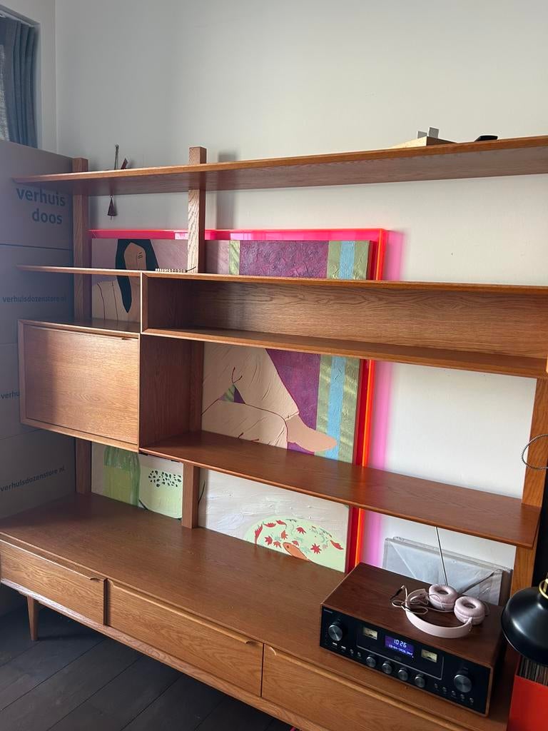 Dressoir en vakkenkast, vintage stijl, Ophalen, Zo goed als nieuw