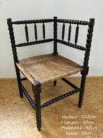 Chaise d’angle (ou de coin) style « bobbin », Enlèvement