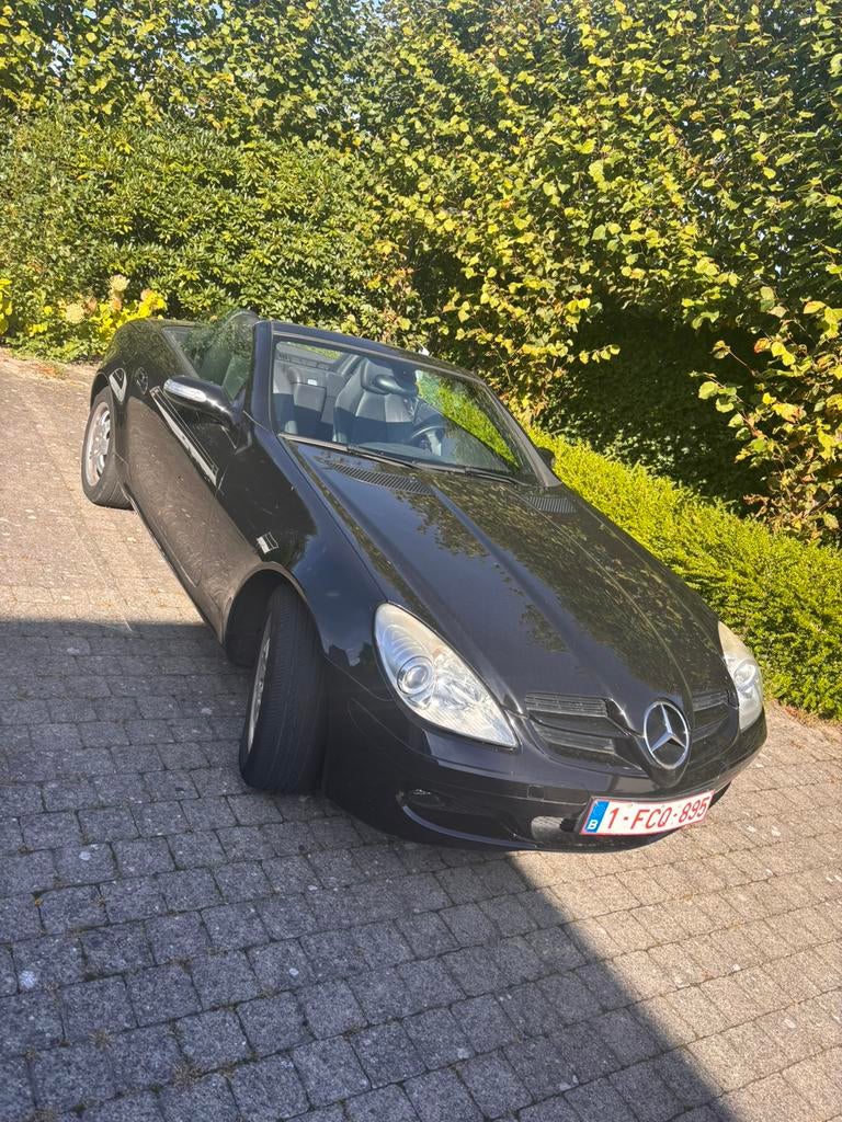 Mercedes slk200 kompres 2006 (97000km), Zwart, SLK, Particulier, Te koop