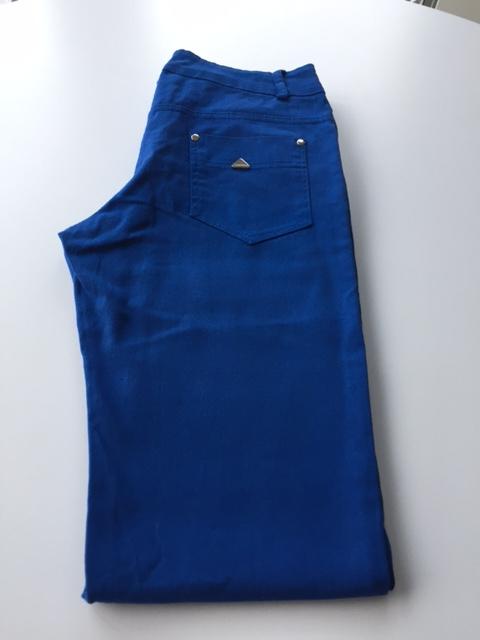Broek maat 36 / Low Waist ( Terra di Siena ), Terra di Siena, Blauw, Ophalen of Verzenden, Zo goed als nieuw