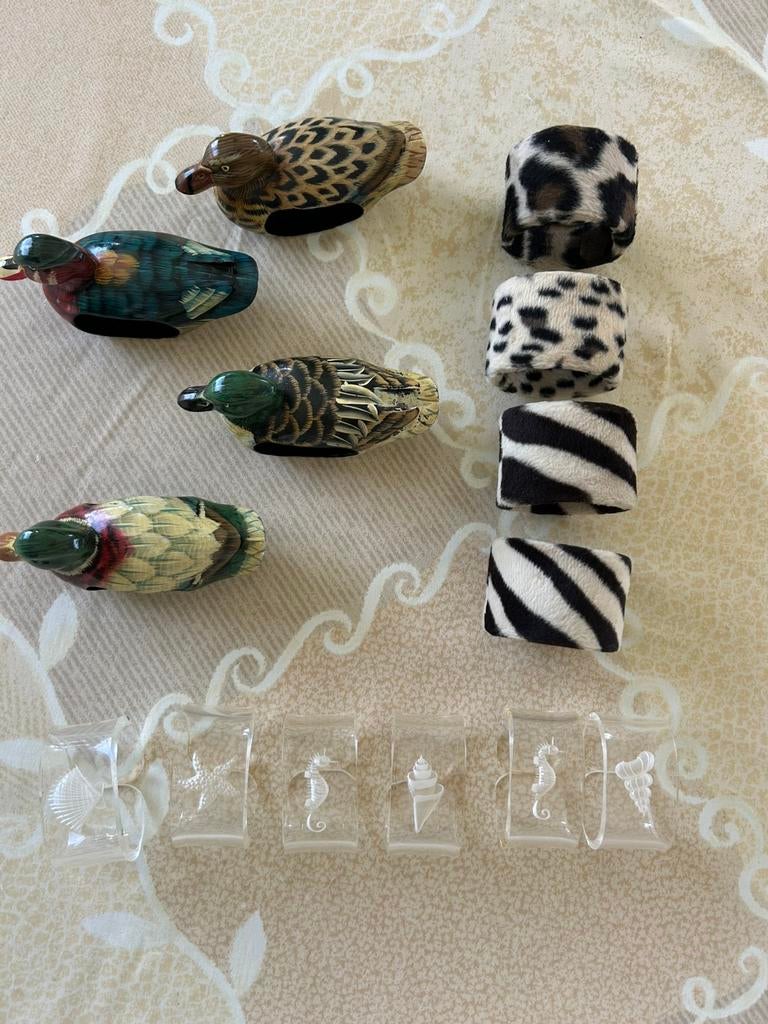 3 setjes servietringen, Ophalen of Verzenden, Zo goed als nieuw