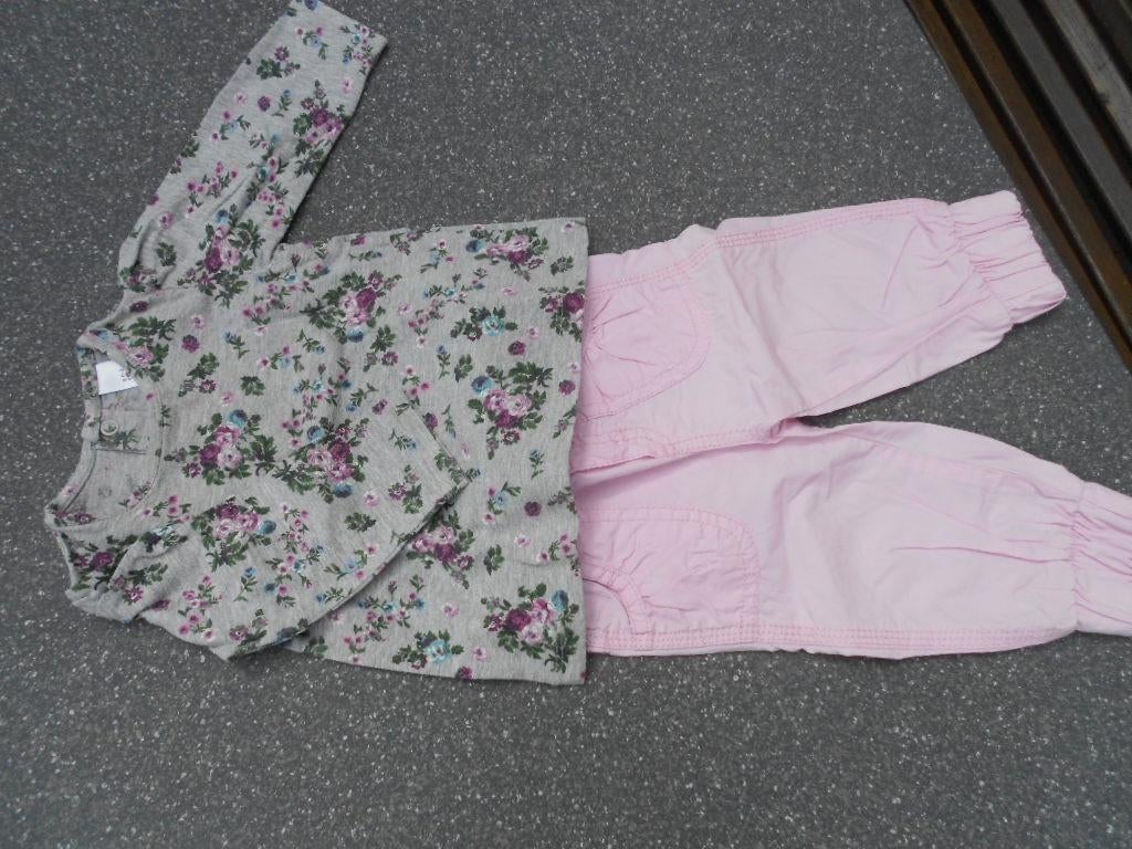 setje C&A mt 68, Kinderen en Baby's, Babykleding | Maat 68, Gebruikt, Meisje, Broekje, Ophalen of Verzenden
