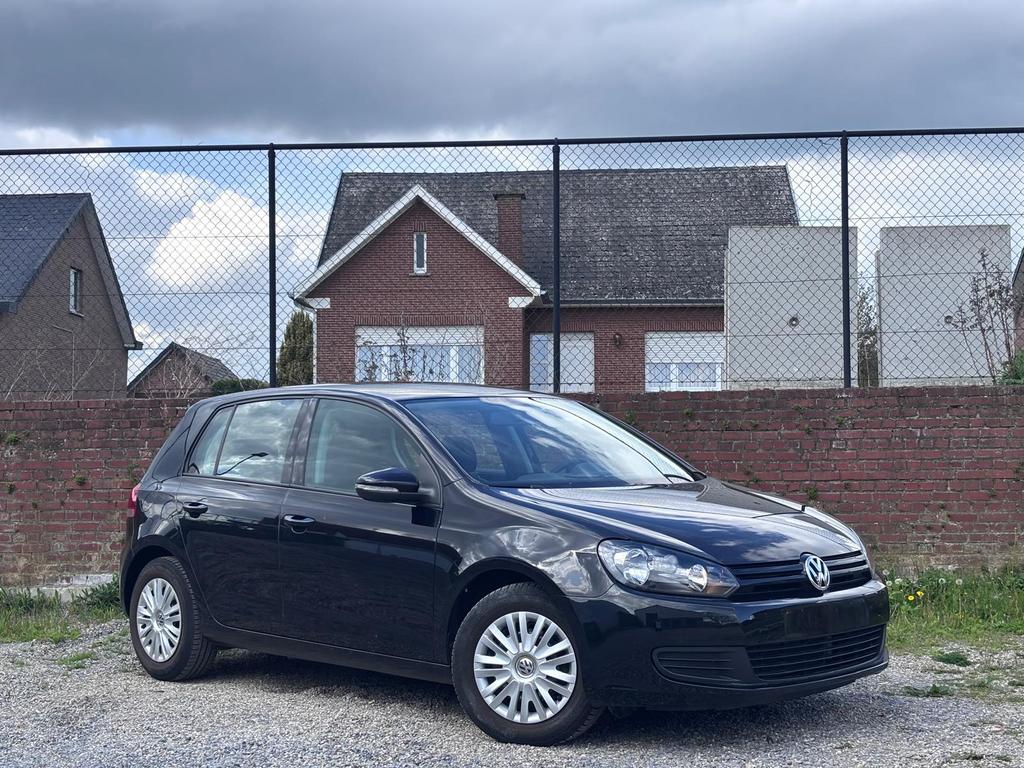 Volkswagen Golf 6 1.4i 044.000km Gekeurd Vvk, Auto's, Zwart, Handgeschakeld, 5 deurs, Onderhoudsboekje