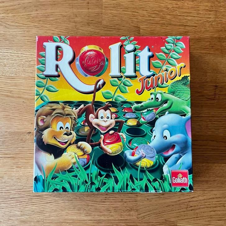 Rolit Junior — Bordspel voor kinderen, Hobby en Vrije tijd, Gezelschapsspellen | Bordspellen, Gebruikt, Een of twee spelers, Drie of vier spelers