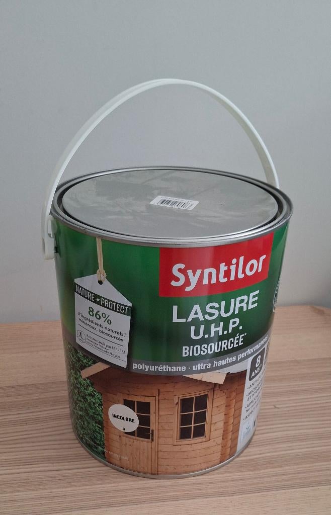 SYNTILOR LAZURE UHP BIOSOURCEE 5l INCOLORE, Enlèvement, Neuf