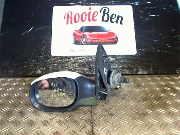 Rétroviseur extérieur gauche d'un Peugeot 206, Autos : Pièces & Accessoires, -, 3 mois de garantie, Utilisé, -