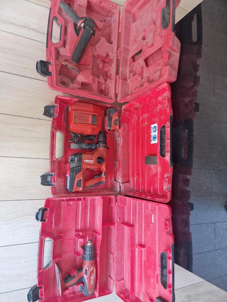 Hilti set, Doe-het-zelf en Bouw, Gereedschap | Handgereedschap, Ophalen