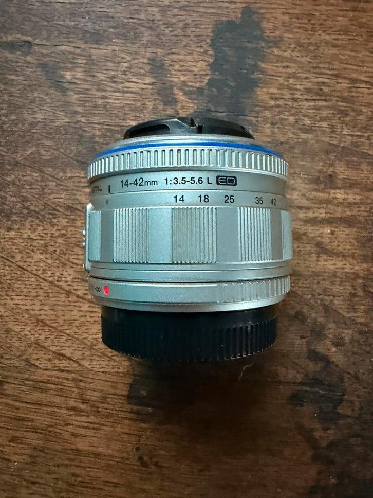 Olympus 14-42 kitlens - goed lezen!, Audio, Tv en Foto, Foto | Lenzen en Objectieven, Gebruikt, Standaardlens, Zoom, Ophalen