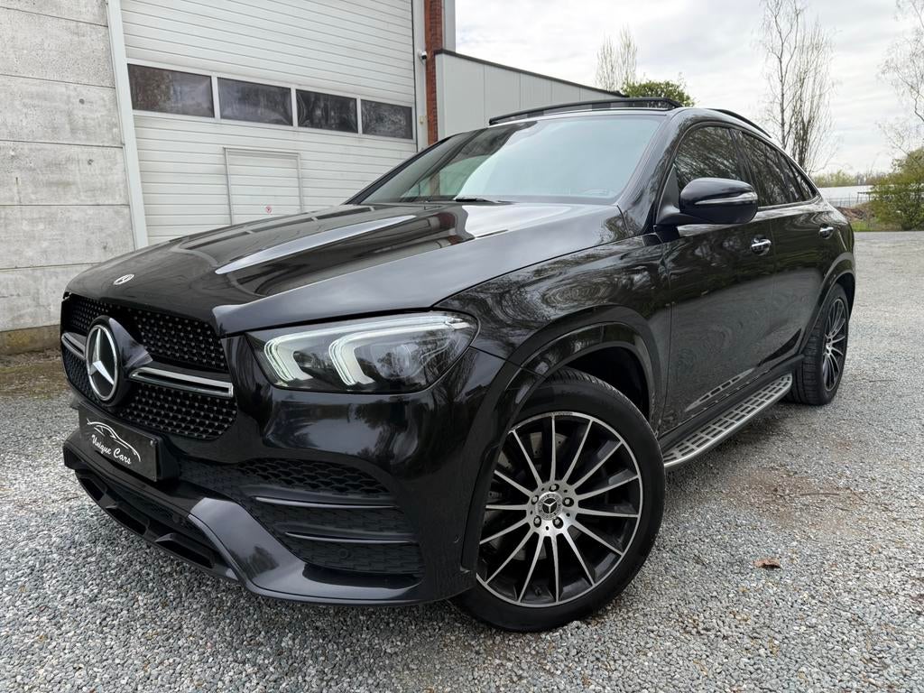 Mercedes GLE 400D 3.0V6 - 330 PK AMG NIGHT PANO / 2021 Full, Auto's, Mercedes-Benz, Automaat, Leder, Bedrijf, USB