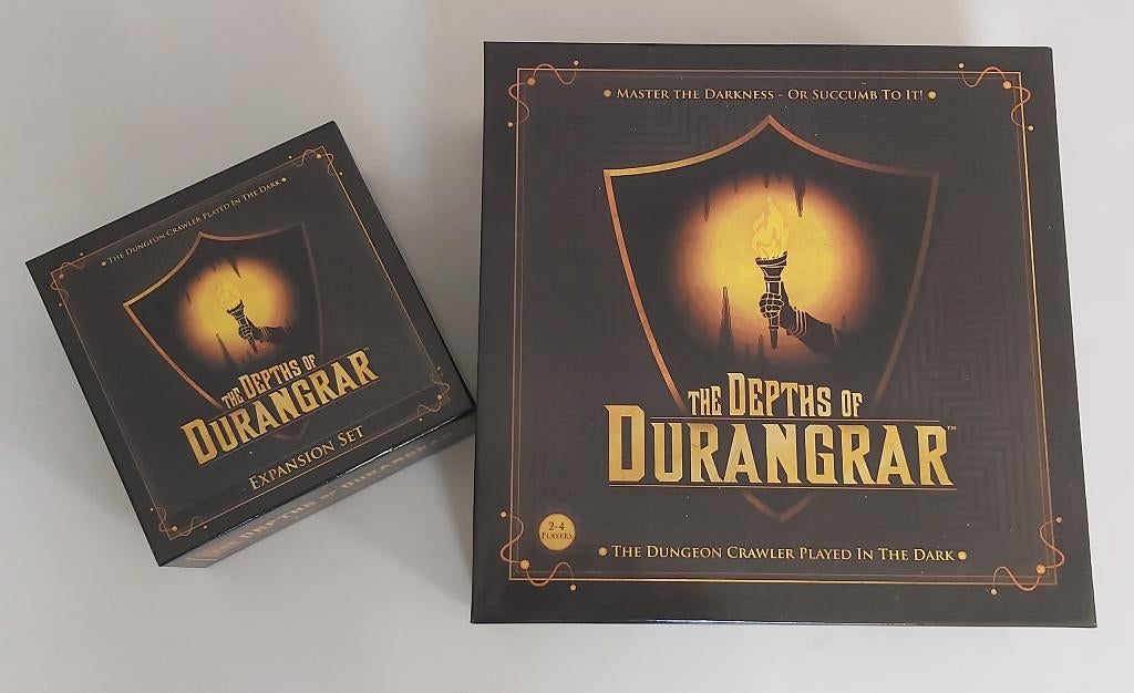 Spel The Depths of Durangrar met uitbreiding, Hobby en Vrije tijd, Gezelschapsspellen | Bordspellen, Nieuw, Een of twee spelers