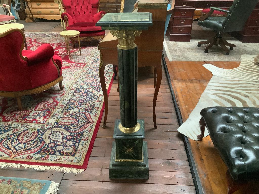 Marmer zuil, Enlèvement