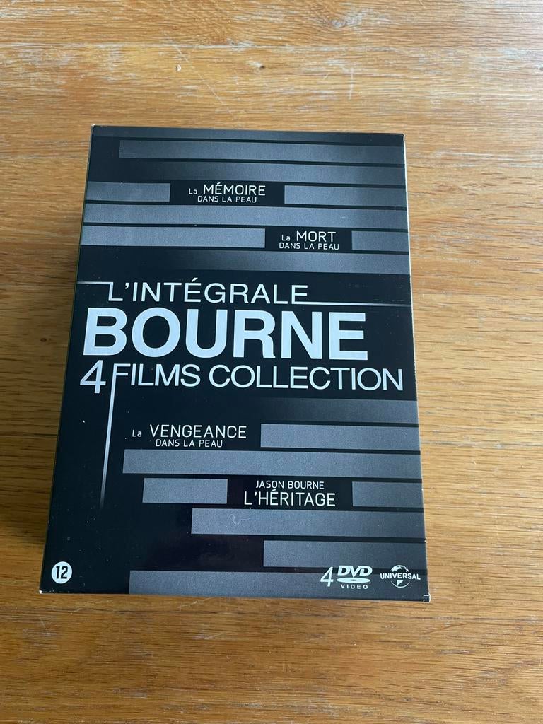 Lot de 4 DVD JASON BOURNE, Cd's en Dvd's, Ophalen of Verzenden, Zo goed als nieuw